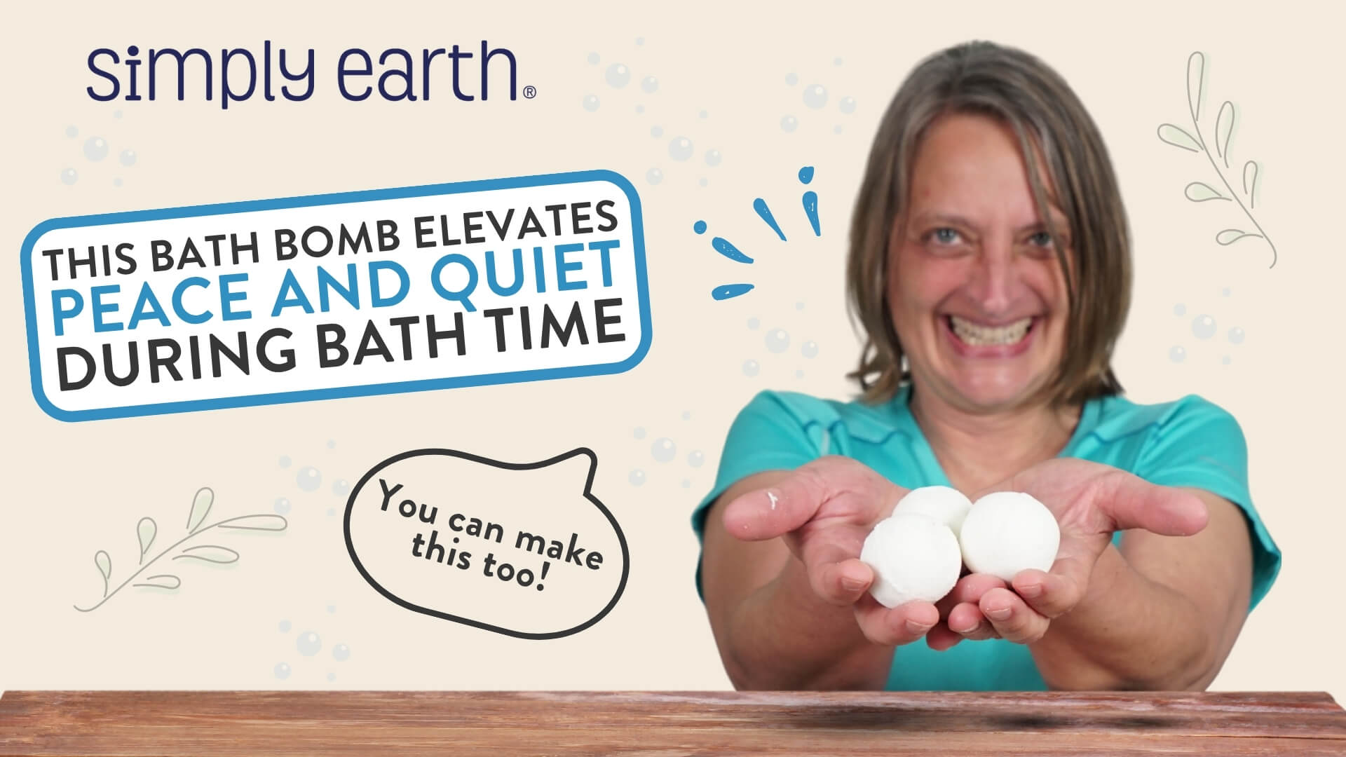 Peace and Quiet Mini Bath Bombs